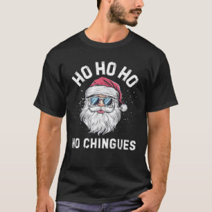 Camiseta Ho Ho Ho Não Enche o Saco Natal Divertido Papai No
