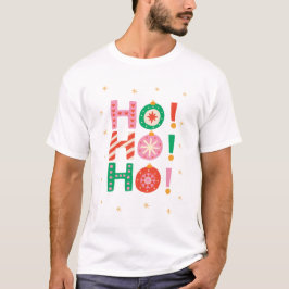 Camiseta Ho-ho-ho Natal