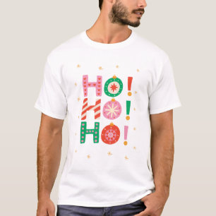 Camiseta Ho-ho-ho Natal