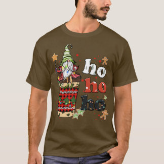 Camiseta Ho Ho Ho Natal Gnomo 7