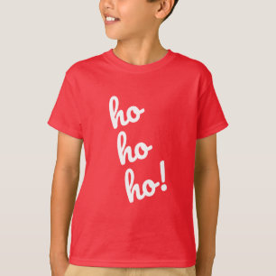 Camiseta Ho Ho Ho! Natal Ho do Papai Noel