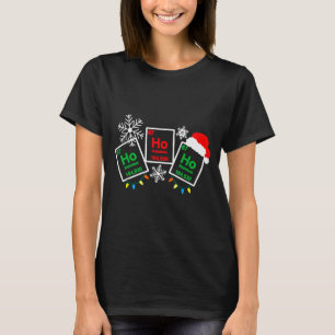 Camiseta Ho Ho Ho Química do Holmium Elemento 67 Tab Periód