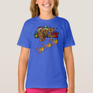 Camiseta Ho Ho Ho Teddy Bears