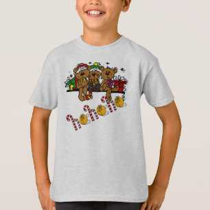 Camiseta Ho Ho Ho Teddy Bears