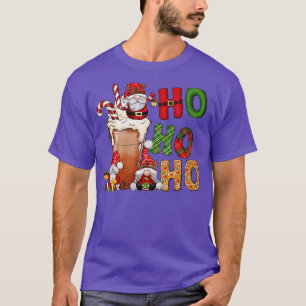Camiseta Ho Ho Latte Sweets Winter Gnomos Papai noel Christ