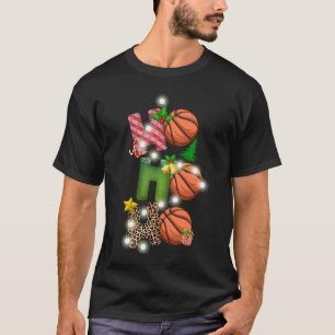 Camiseta Ho Ho Papai Noel Basquete Frio Natal