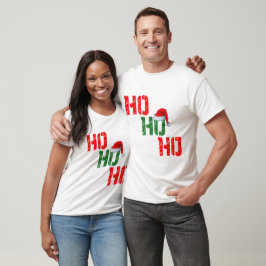 Camiseta Ho Ho Papai Noel Que Feliz Natal