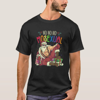 Camiseta Ho Ho Papais noeis Gay Mosexuais LGBT Orgulho gay