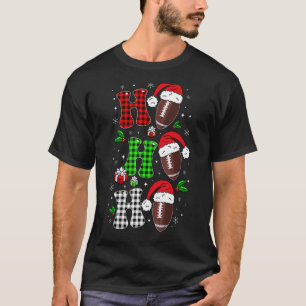 Camiseta Ho Ho Papais noeis Natal Americano