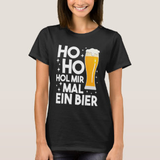 Camiseta Ho Hol Mir Mal Um Beer De Natal Beer Beer Beer Bee