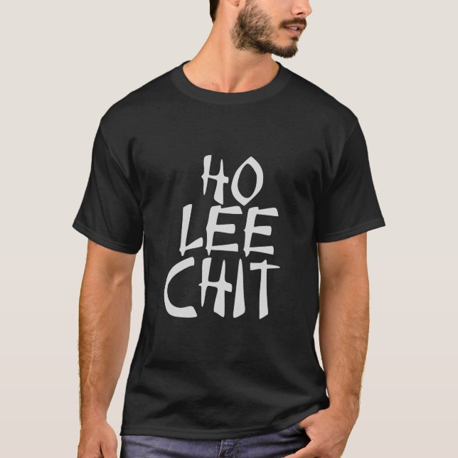 Camiseta HO Lee Chit divertido asiático (Frente)