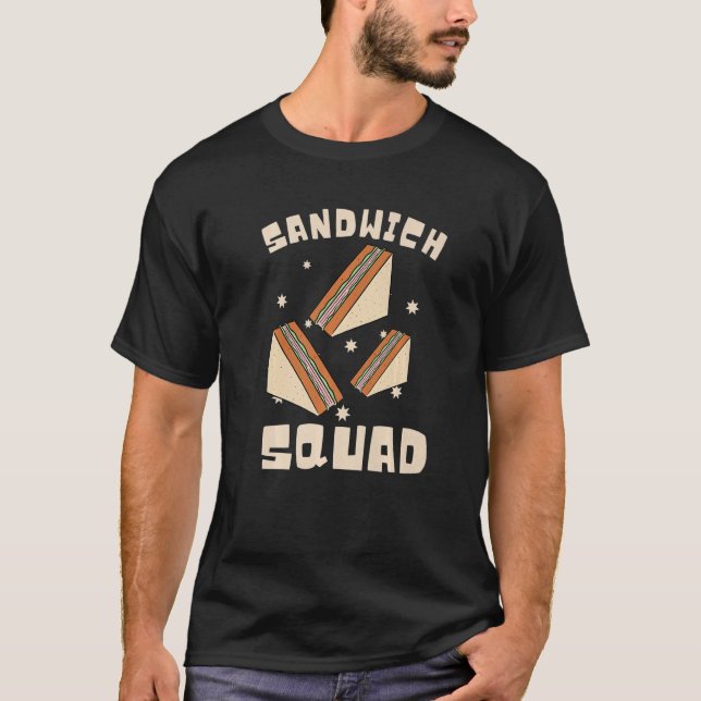 Camiseta Hoagie Sub Artist And Sandwich Maker - Sandwich Sq (Frente)