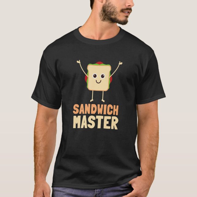 Camiseta Hoagie Sub-Artist E Sandwich Maker - Mães De Sandu (Frente)