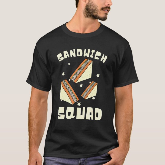 Camiseta Hoagie Sub-Artist E Sandwich Maker Sandwich Sq (Frente)