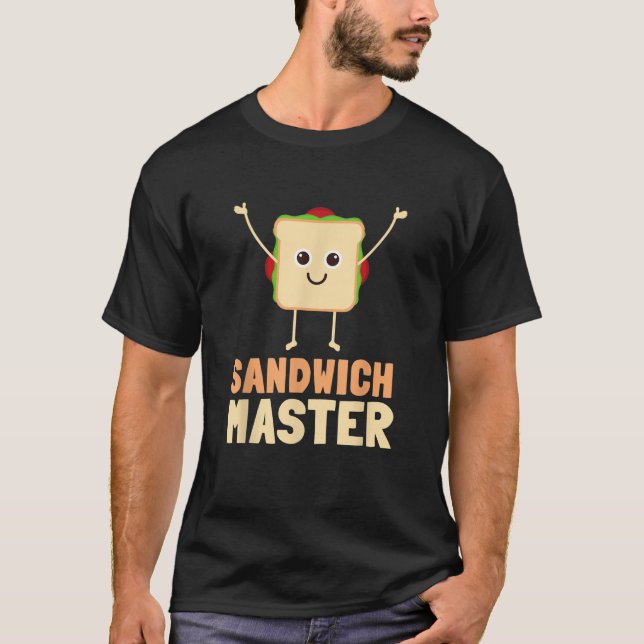 Camiseta Hoagie Sub-Artist E Sandwich Mast (Frente)