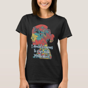 Camiseta Hoard Coupons para lidar com a mãe Comprando