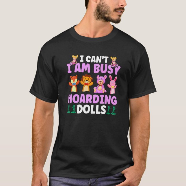 Camiseta Hoarding Dolls  Doll Collector (Frente)