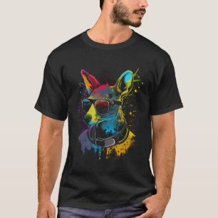 Camiseta Hob Do Partido Dj Music Fan Kangaroo Party