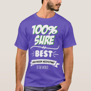 Camiseta Hob do Slogan Engraçado do Assistente de Entrega