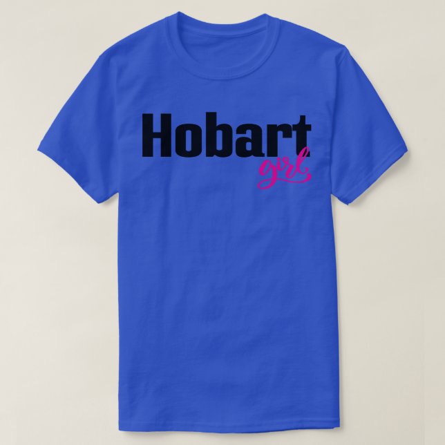 Camiseta Hobart Girl (Frente do Design)