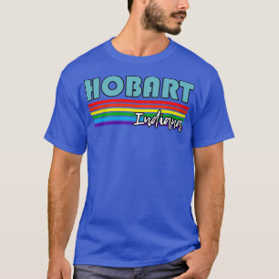Camiseta Hobart Indiana Pride Hobart Gift LGBT Suppo