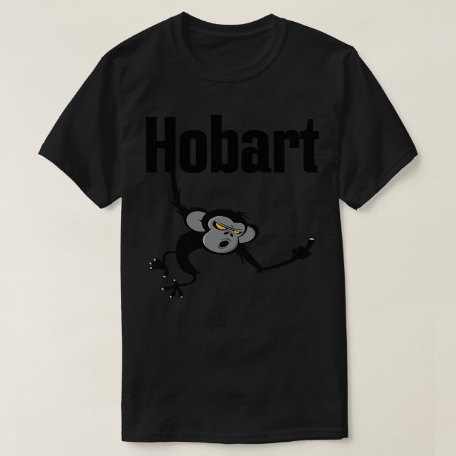 Camiseta Hobart Monkey You (Frente do Design)