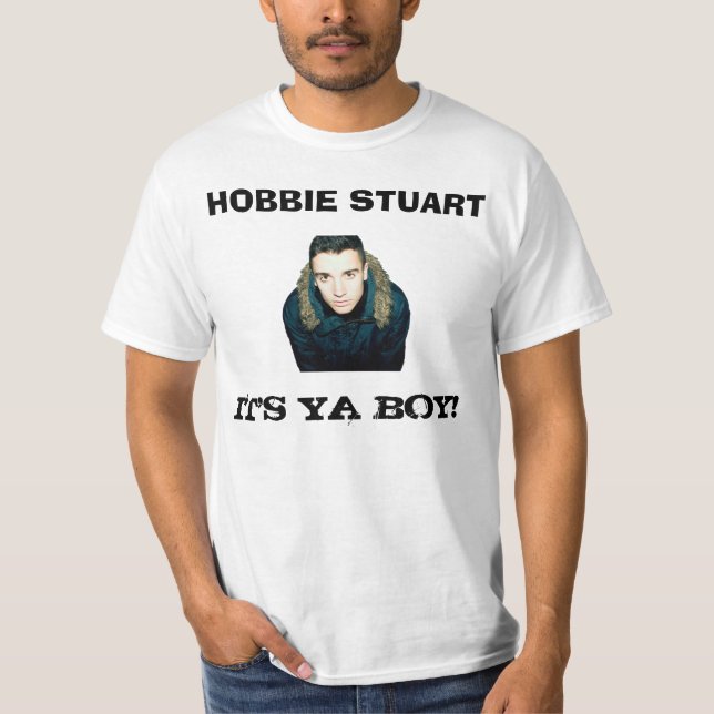 Camiseta Hobbie Stuart - é menino de Ya (Frente)