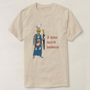 Camiseta "Hobbies Estranhos" Cavaleiro