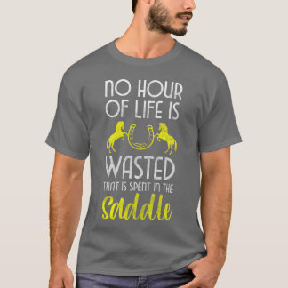 Camiseta Hobbsunament Cavalo Rapariga Andando na Vintagem