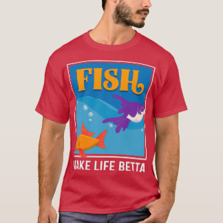 Camiseta Hobby aquário de peixes