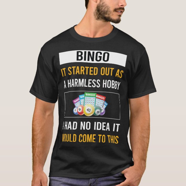 Camiseta Hobby Bingo sem quartel (Frente)
