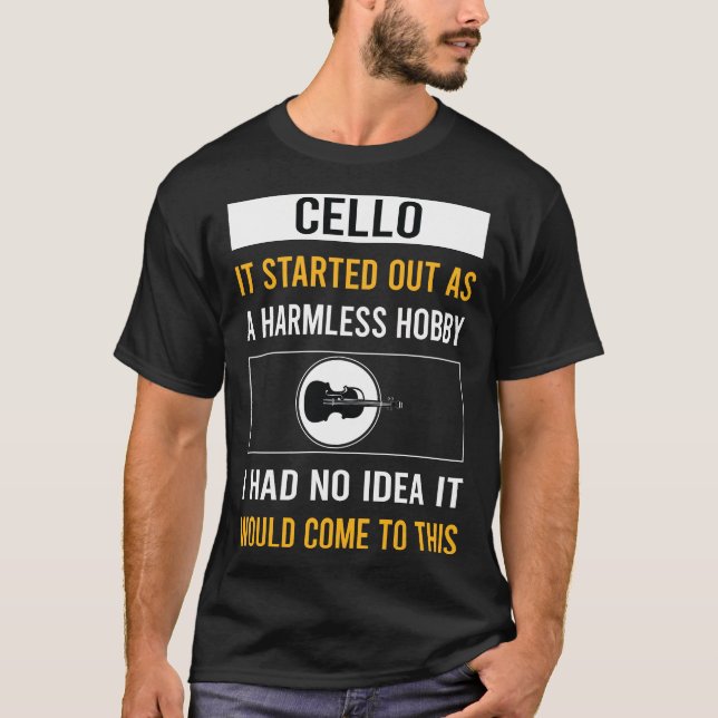 Camiseta Hobby Cello Cellist (Frente)