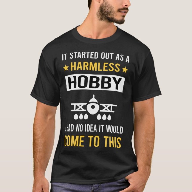 Camiseta Hobby Crop Duster sem Hélio (Frente)
