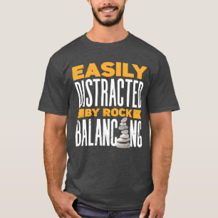 Camiseta Hobby de Arte da Natureza Facilmente Distraído Por