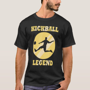 Camiseta Hobby de esportes de legenda de kickball