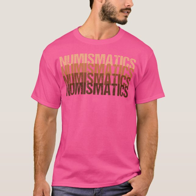 Camiseta Hobby de Numismática Dinheiro Moeda Colecionador d (Frente)