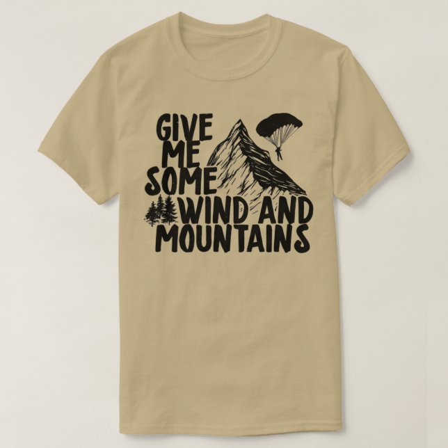 Camiseta Hobby de Verão de Paraglider (Frente do Design)