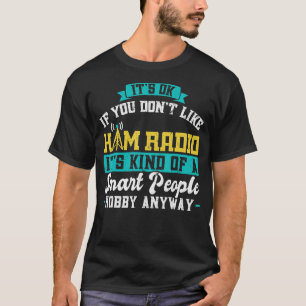 Camiseta Hobby Do Operador De Rádio Ham Para Smart Pessoas