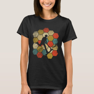 Camiseta Hobby dos patinetes de vintagem retrorreflectores 