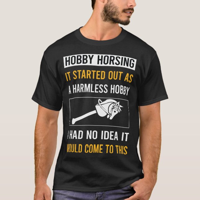 Camiseta Hobby Horsing Horse Hobbyoring Hobbycavalo (Frente)