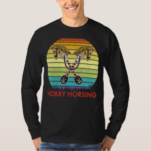 Camiseta Hobby Horsing Horse Sport Equestrian Girls
