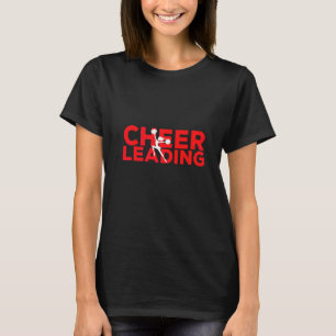 Camiseta Hobby Líder De Cheerhead Com Dentro De Sombra