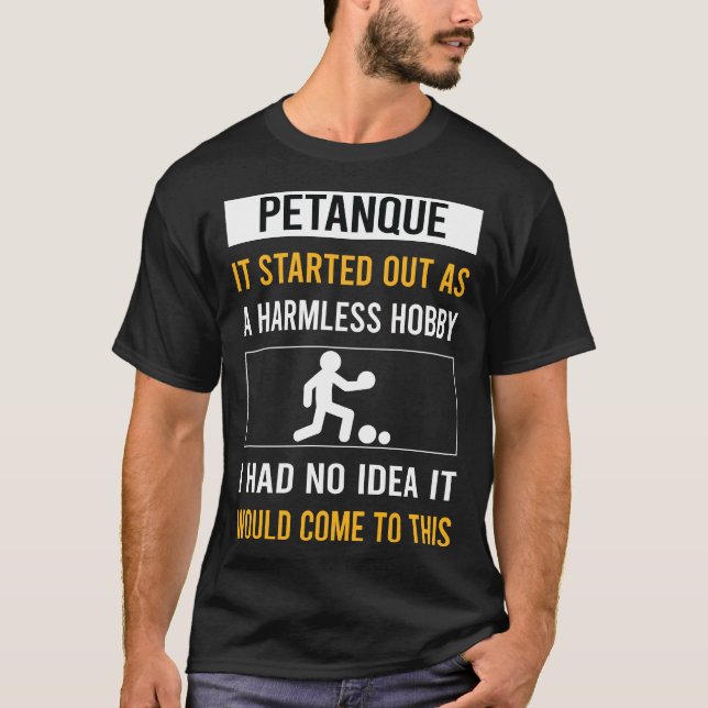Camiseta Hobby Petanque sem calor (Frente)