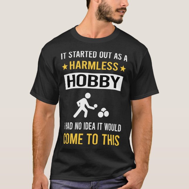Camiseta Hobby Petanque sem calor (Frente)