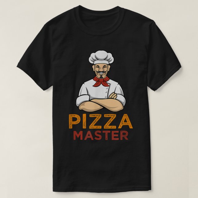 Camiseta Hobby Pizza Maker Engraçado Dizendo Fazer de pizza (Frente do Design)