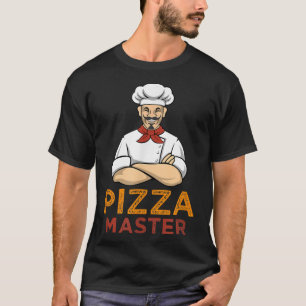 Camiseta Hobby Pizza Maker Engraçado Dizendo Fazer de pizza