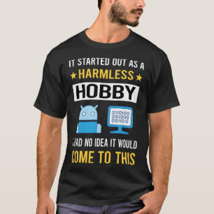 Camiseta Hobby sem perigo Inteligência Artificial AI