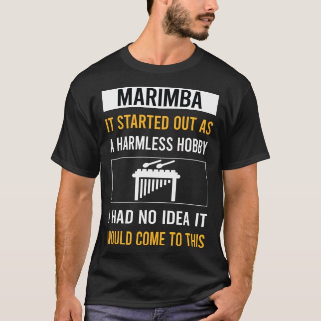 Camiseta Hobby sem quartel Marimba (Frente)