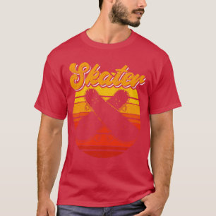 Camiseta Hobby Skater Retro Skateboard Skate Lover Skateboa