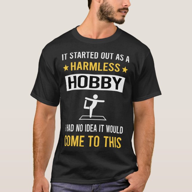 Camiseta Hobby Yoga sem Héguas (Frente)